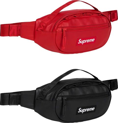 Supreme LEATHER WAIST BAG FW23