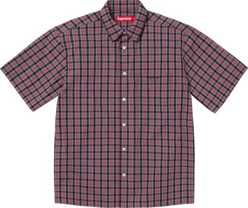 Supreme LOOSE FIT MINI PLAID S:S SHIRT