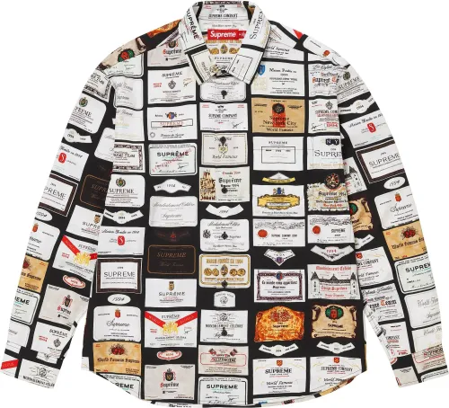 Supreme Label Shirt FW24