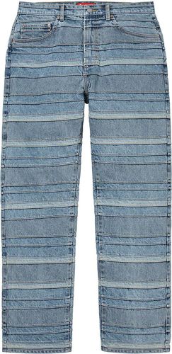 Supreme Layered Jean streetwear style collab news info hypebeast brand
