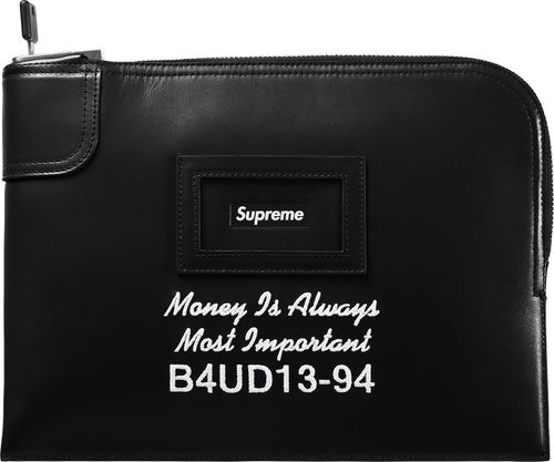 Supreme Leather Money Bag SS25