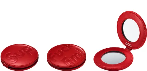 Supreme Leather Pocket Mirror