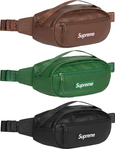 Supreme Leather Waist Bag FW24