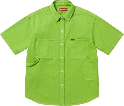 Supreme Loose Fit S:S Denim Painter Shirt