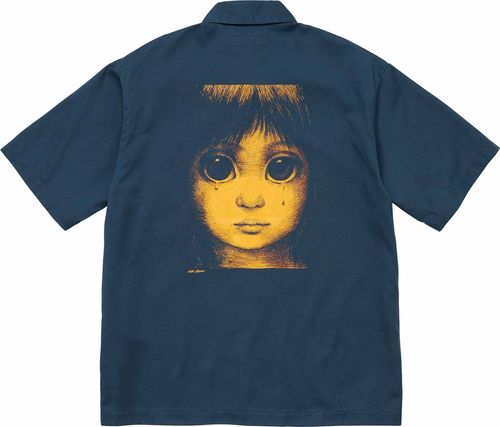 Supreme MARGARET KEANE TEARDROP S:S WORK SHIRT