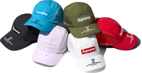 Supreme MESH SIDE PANEL CAMP CAP