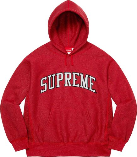 Supreme METALLIC ARC HOODED SWEATSHIRT streetwear style fashion