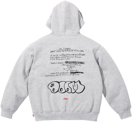 Supreme MF DOOM HOODED SWEATSHIRT