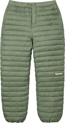 Supreme MICRO DOWN PANT