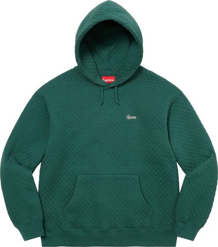 Supreme MICRO QUILTED HOODED SWEATSHIRT streetwear style fashion news