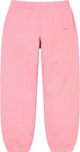 Supreme MICRO QUILTED SWEATPANT streetwear style