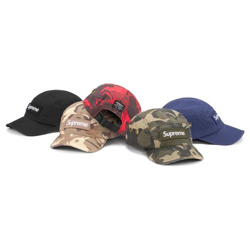 Supreme MILITARY CAMP CAP SS23 streetwear style