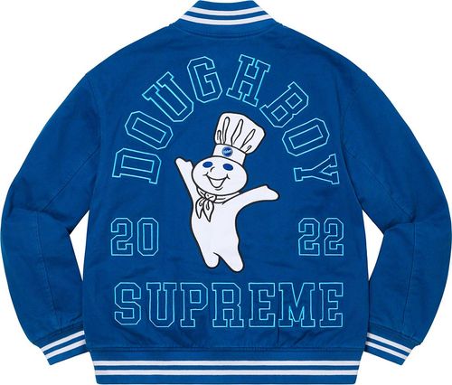 Supreme Mitchell & Ness Doughboy Twill Varsity Jacket