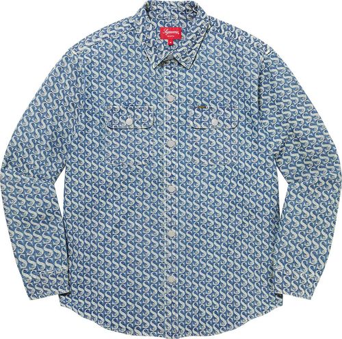 Supreme Monogram Denim Shirt