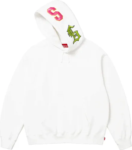 Supreme Multi S Logo Hooded Sweatshirt