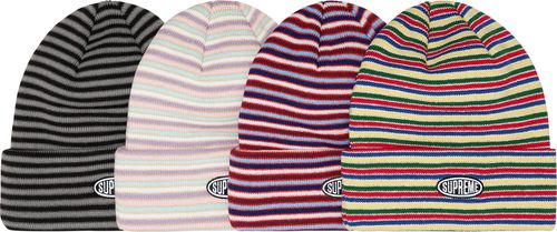 Supreme Multi Stripe Beanie streetwear style collab news info price