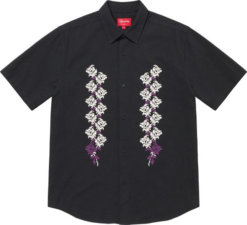Supreme NEEDLEPOINT S:S SHIRT streetwear style fashion