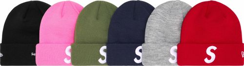 Supreme NEW ERA S LOGO BEANIE