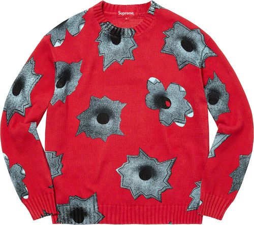 Supreme Nate Lowman Sweater streetwear style collab