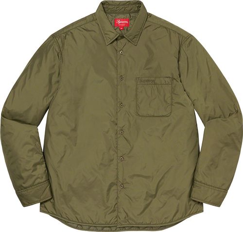Supreme Nylon Filled Shirt streetwear style hypebeast brand news