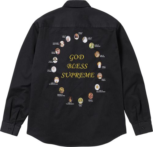 Supreme OUR LADY WORK SHIRT