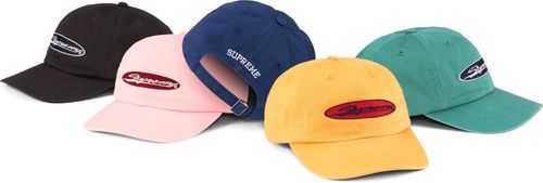 Supreme OVAL 6-PANEL streetwear style