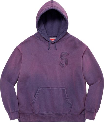 Supreme OVERDYED S LOGO HOODED SWEATSHIRT streetwear style fashion
