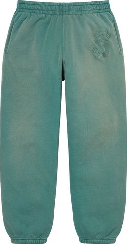 Supreme OVERDYED S LOGO SWEATPANT streetwear fashion news
