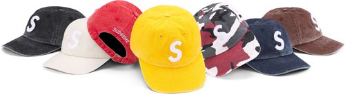 Supreme PIGMENT PRINT S LOGO 6-PANEL