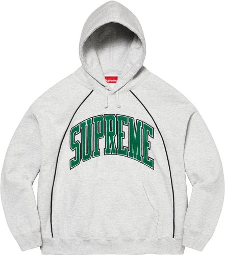 Supreme PIPING ARC HOODED SWEATSHIRT streetwear fashion news