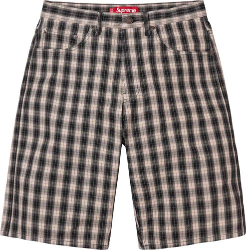 Supreme PLAID BAGGY SHORT