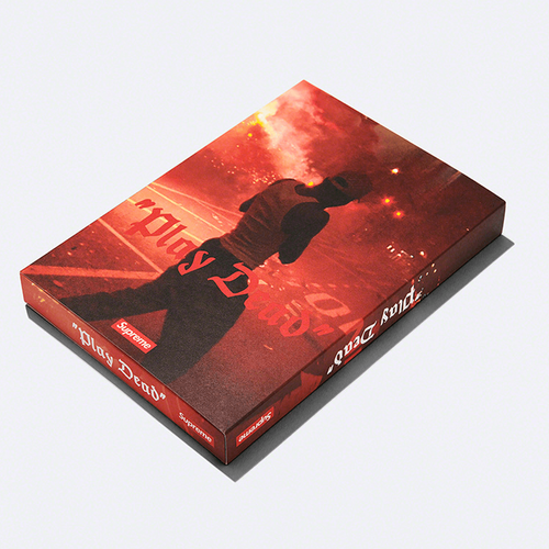 Supreme PLAY DEAD photobook streetwear style collab news