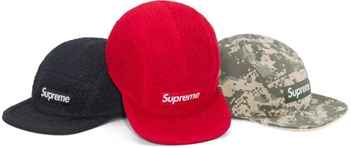Supreme POLARTEC SHEARLING REVERSIBLE CAMP CAP