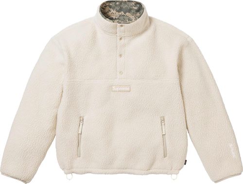 Supreme POLARTEC® SHEARLING REVERSIBLE PULLOVER