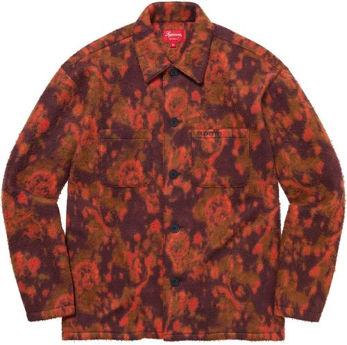Supreme Paisley Fleece Shirt