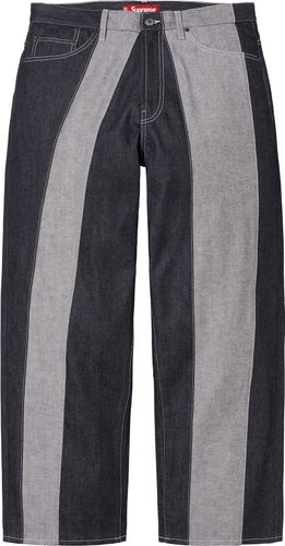 Supreme Paneled Stripe Baggy Jean SS25