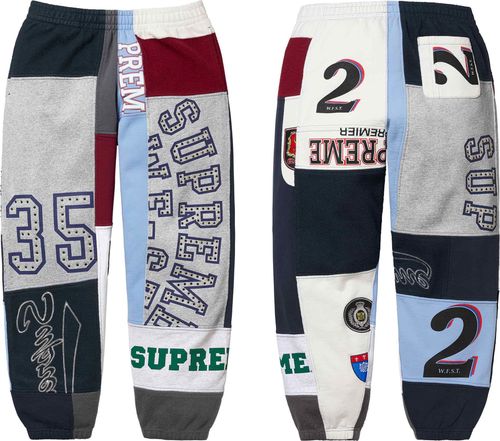 Supreme Patchwork Sweatpant SS25