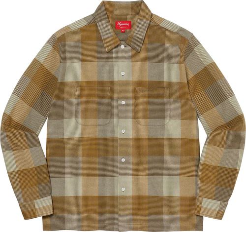 Supreme Plaid Flannel Shirt