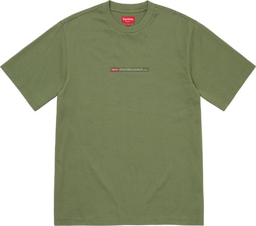 Supreme Property Label SS Top streetwear fashion brand outfit style hypebeast
