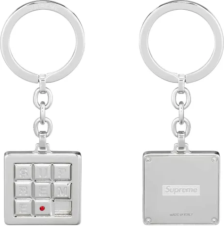 Supreme Puzzle Keychain