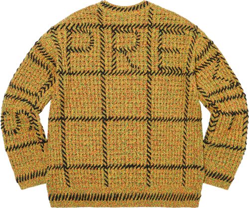 Supreme QUILT STITCH SWEATER streetwear fashion