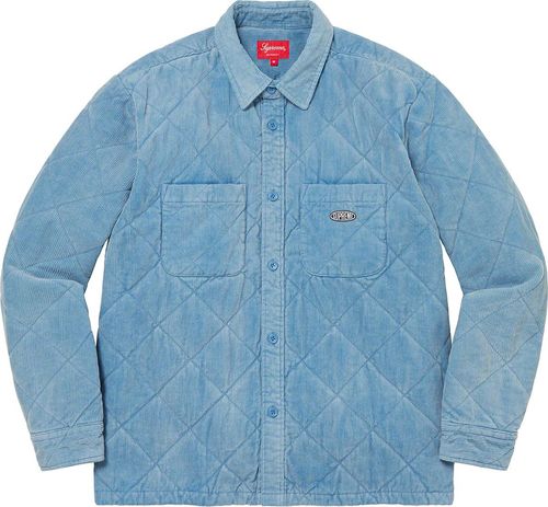 Supreme Quilted Corduroy Shirt streetwear style hypebeast brand news
