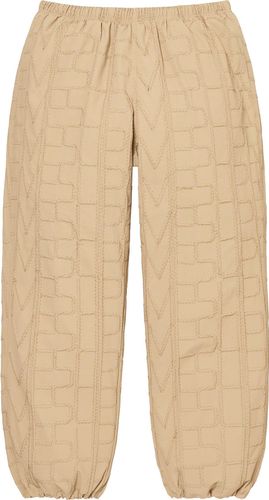 Supreme RAISED REPEAT STITCH TRACK PANT streetwear fashion