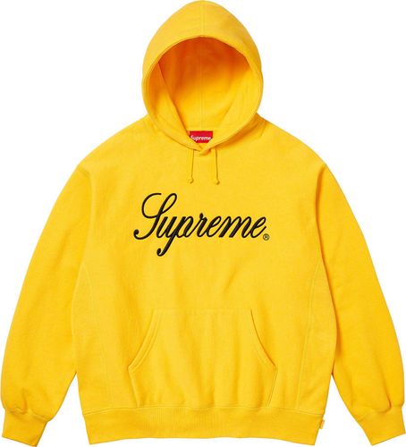 Supreme RAISED SCRIPT HOODED SWEATSHIRT