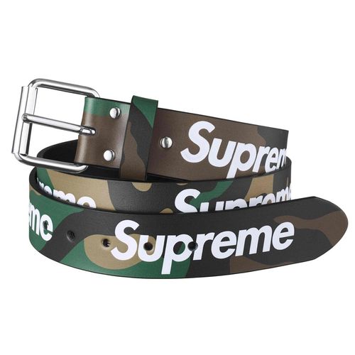 Supreme REPEAT LEATHER BELT SS24