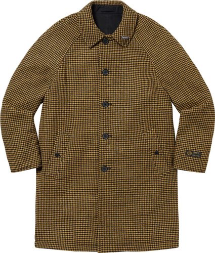 Supreme REVERSIBLE HOUNDSTOOTH OVERCOAT