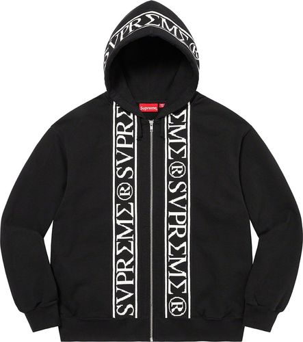 Supreme ROMAN ZIP UP HOODED SWEATSHIRT streetwear style fashion