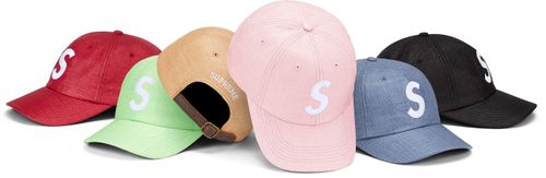 Supreme Raffia S Logo 6 Panel streetwear style