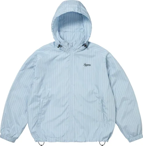 Supreme Reflective Pinstripe Track Jacket