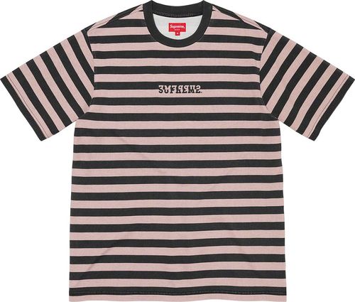 Supreme Reverse Stripe S:S Top streetwear style fashion